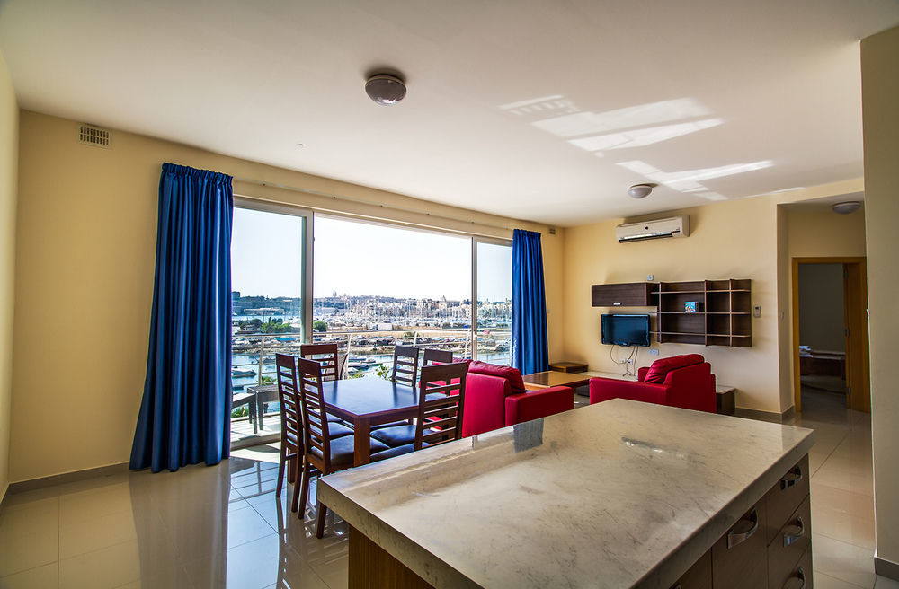 บลูเบย์ อพาร์ตเมนต์ Aparthotel Gzira ภายนอก รูปภาพ